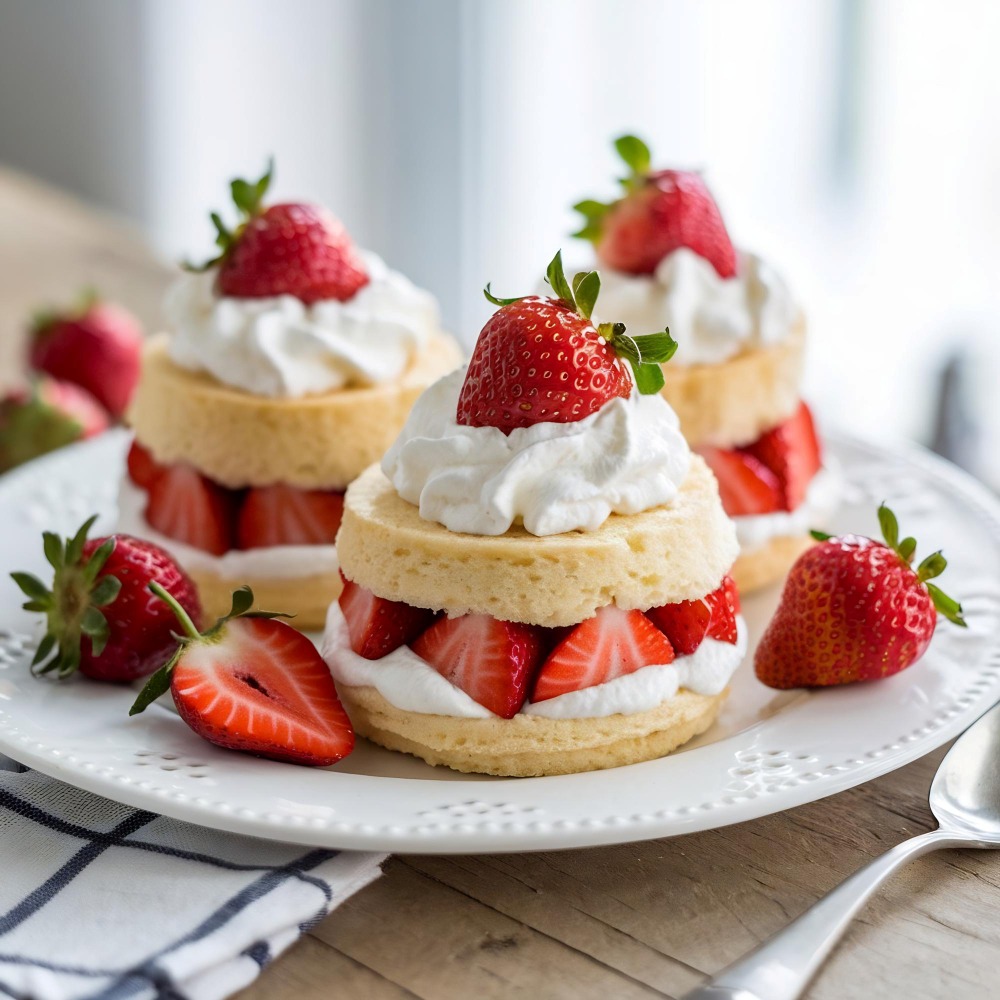 Strawberry Cream Pastry Box