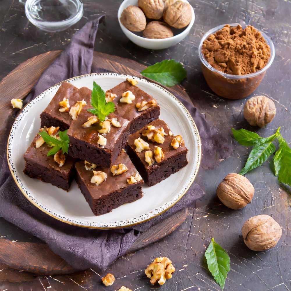 Walnut Fudge Brownies