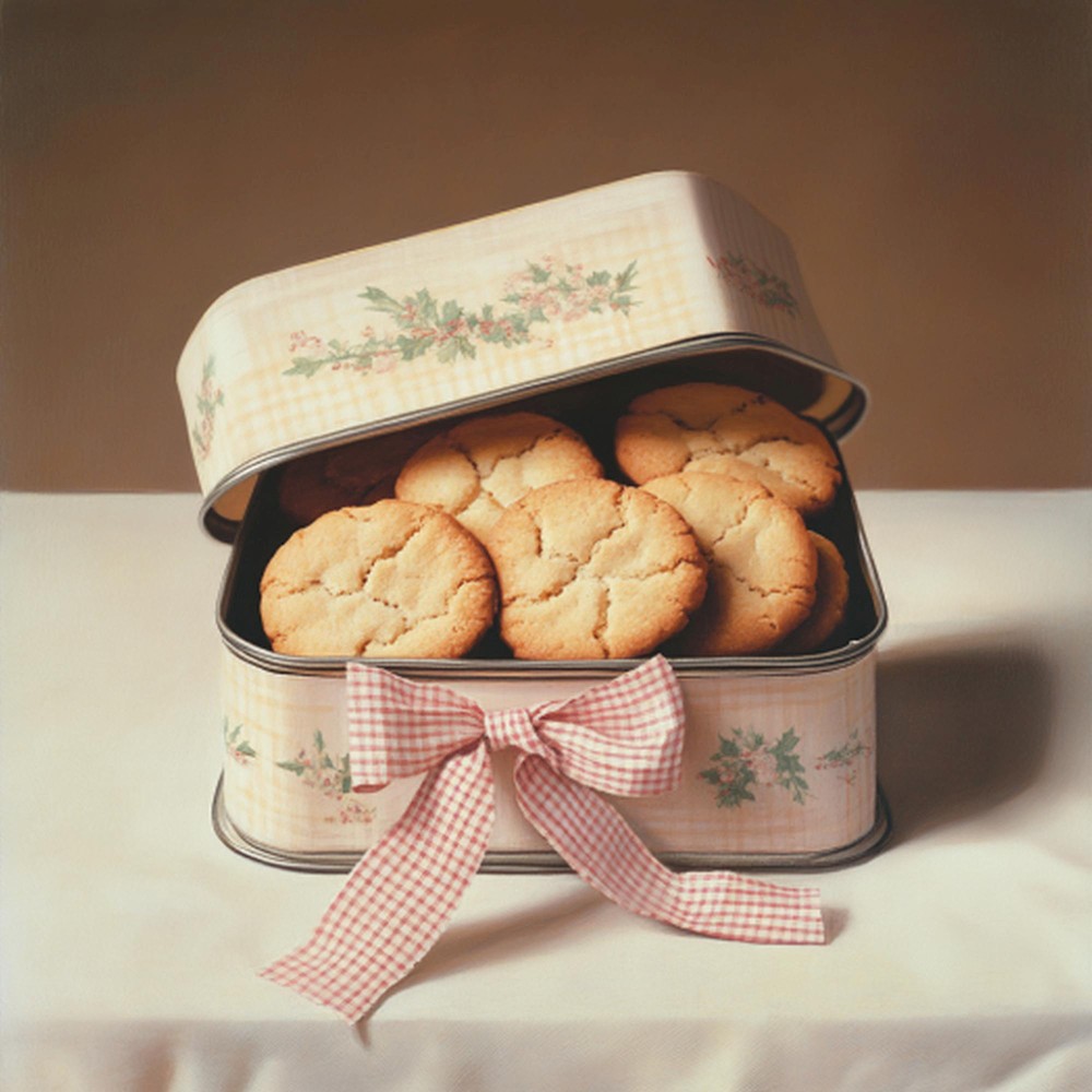 Almond Cookie Tin
