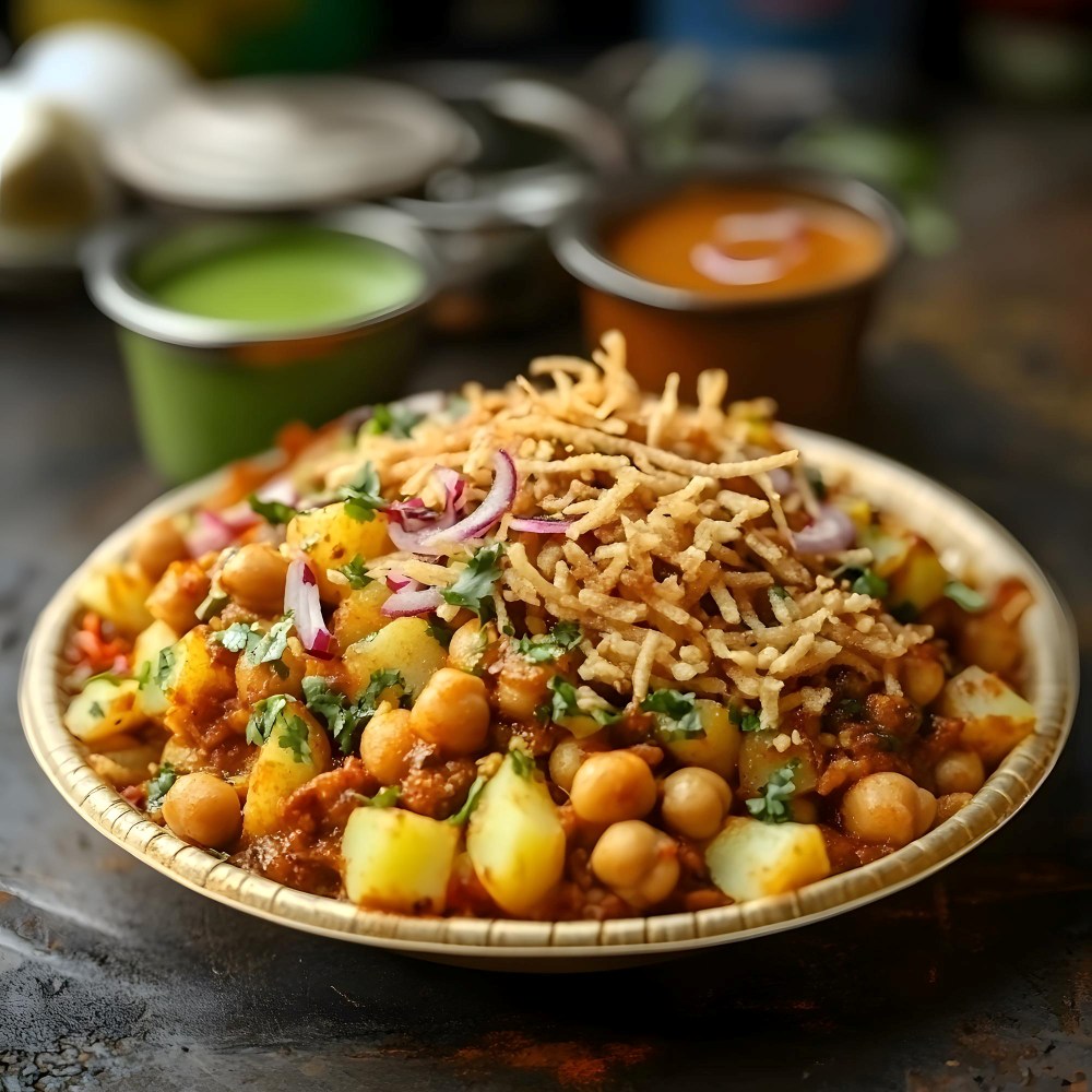 Street Style Chaat Platter